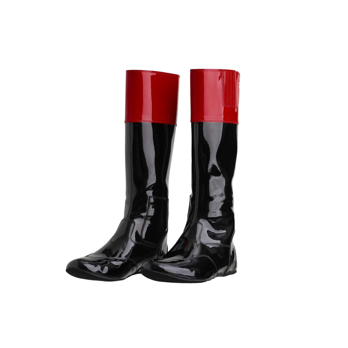 Classic Racing Boots, Red Patent Leather, 380G – Jockey Boot Market