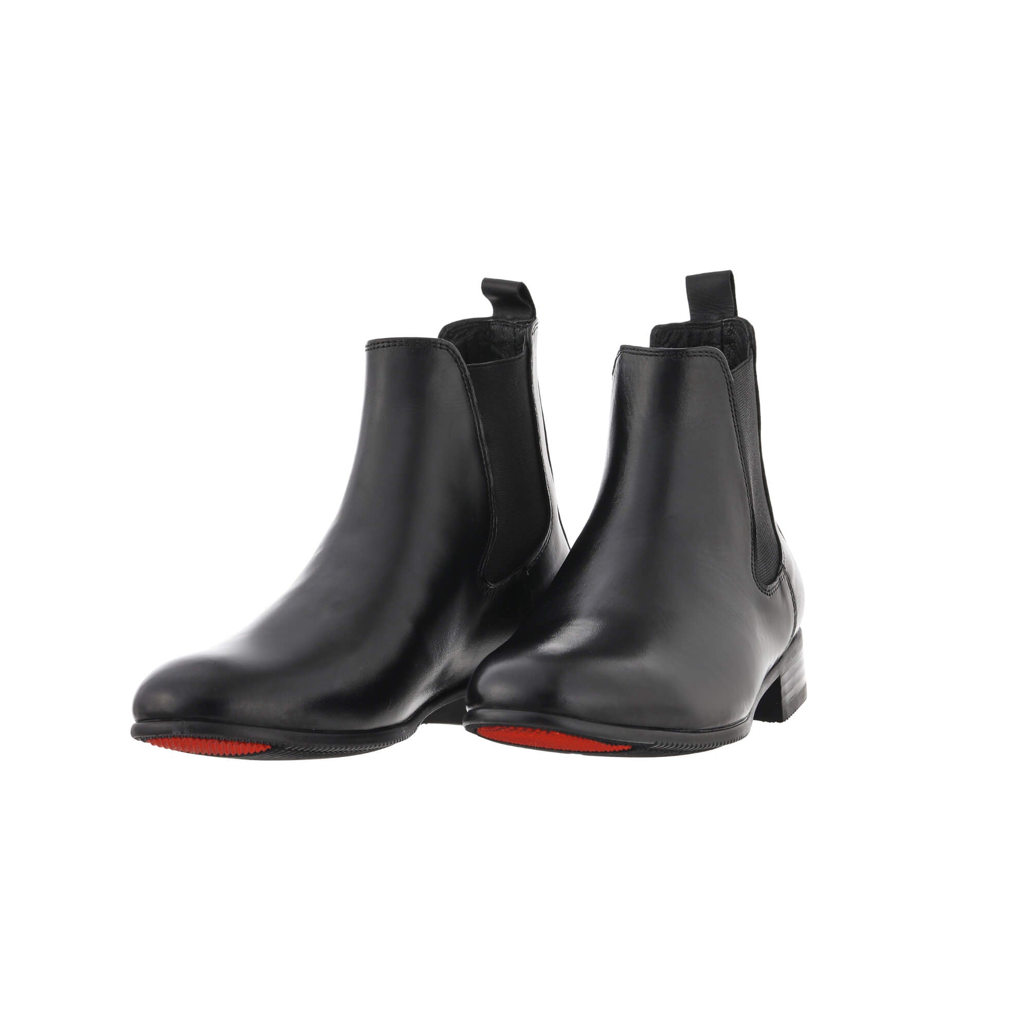 Magnesia, Black Leather, Short Boots – Jockey Boot Market